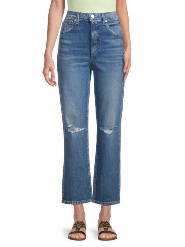 Le Jean Sabine Straight-Leg Jeans